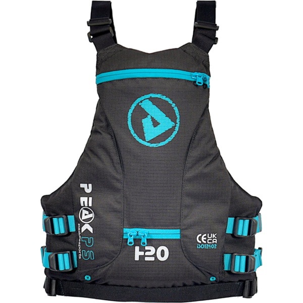 2026 Peak PS Marathon Racer Buoyancy Aid Vest 26MRV-BLK - Black